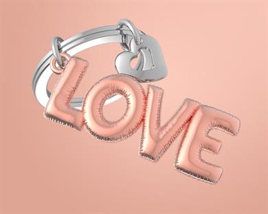 Metalmorphose Anahtarlık Love