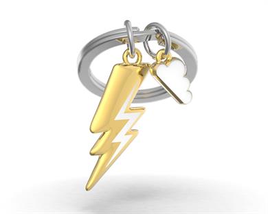 Metalmorphose Anahtarlık Şimşek Bulut