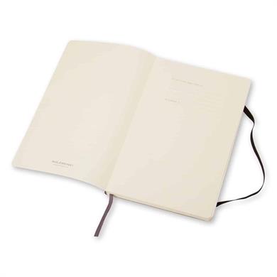 Moleskine Defter Klasik Yumuşak Kapak 13 x 21 cm. Siyah Düz