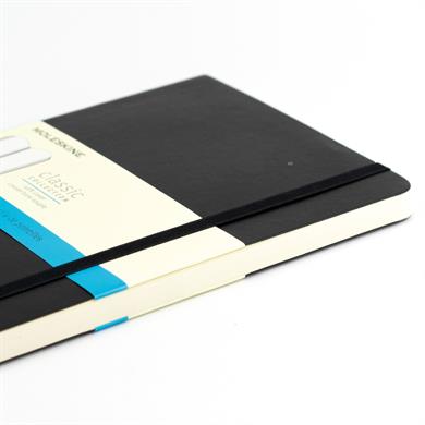 Moleskine Defter Klasik Yumuşak Kapak 13 x 21 cm. Siyah Noktalı