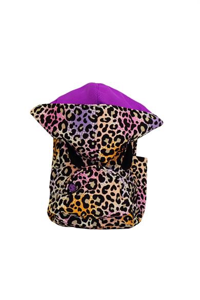 Morikukko Kids Ombre Cheetah Çıkabilir Kapüşonlu Çocuk Sırt Çantası