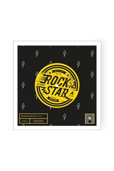 Mustard Mousepad Rock N Roll