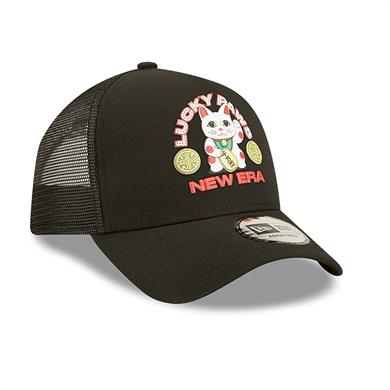 New Era Şapka 940 AF Trucker Repreve Lucky Paws Black