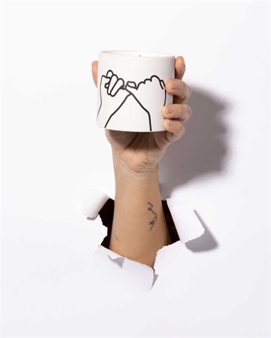 Paddywax  Seramik Mum Pinky Promise