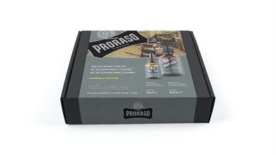 Proraso Duo Sakal Seti Bakım Yağı + Şampuan Cypress & Vetyver