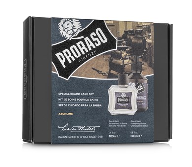 Proraso Duo Sakal Seti Balsam + Şampuan Azur Lime