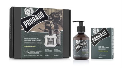 Proraso Duo Sakal Seti Balsam + Şampuan Cypress & Vetyver