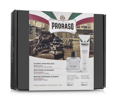 Proraso Duo Tıraş Seti Tıraş Kremi + Balsam Yeşil Çay