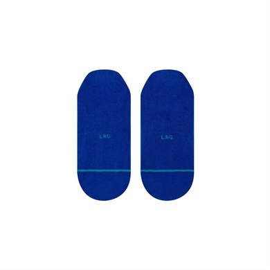Stance Erkek Kısa Patik Çorap Vibe Rainbow Low Blue