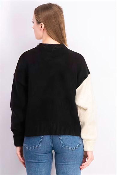 Topshop Kazak Crew Neck Bej