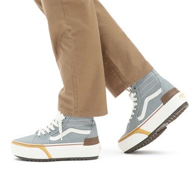 Vans Ayakkabı SK8-HI Tapered Stacked Green Milieu