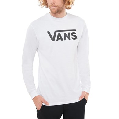 Vans Uzun Kollu Tshirt Classic Beyaz