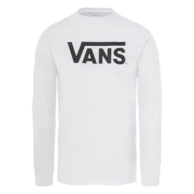 Vans Uzun Kollu Tshirt Classic Beyaz