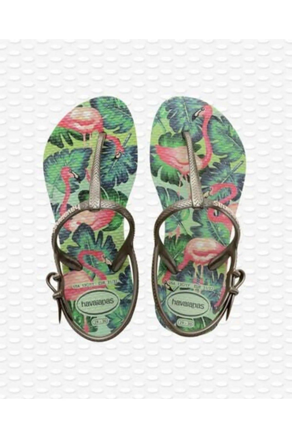 Havaianas Çocuk Parmakarası Terlik Slim Freedom Yeşil_FREEDOMYESIL