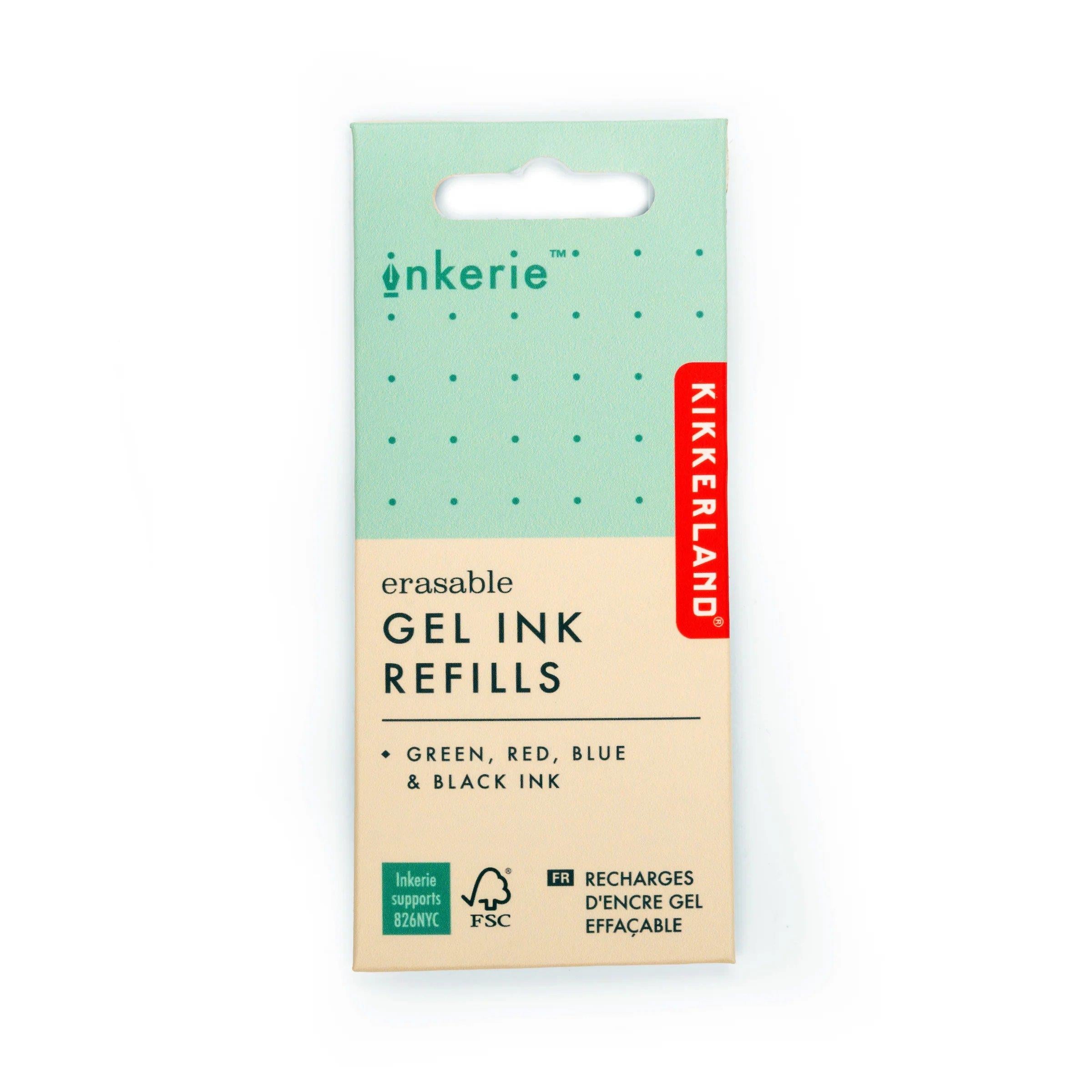 Kikkerland Erasable Ink Refıll S/4-Silinebilir Kalem Mürekkebi _OR118