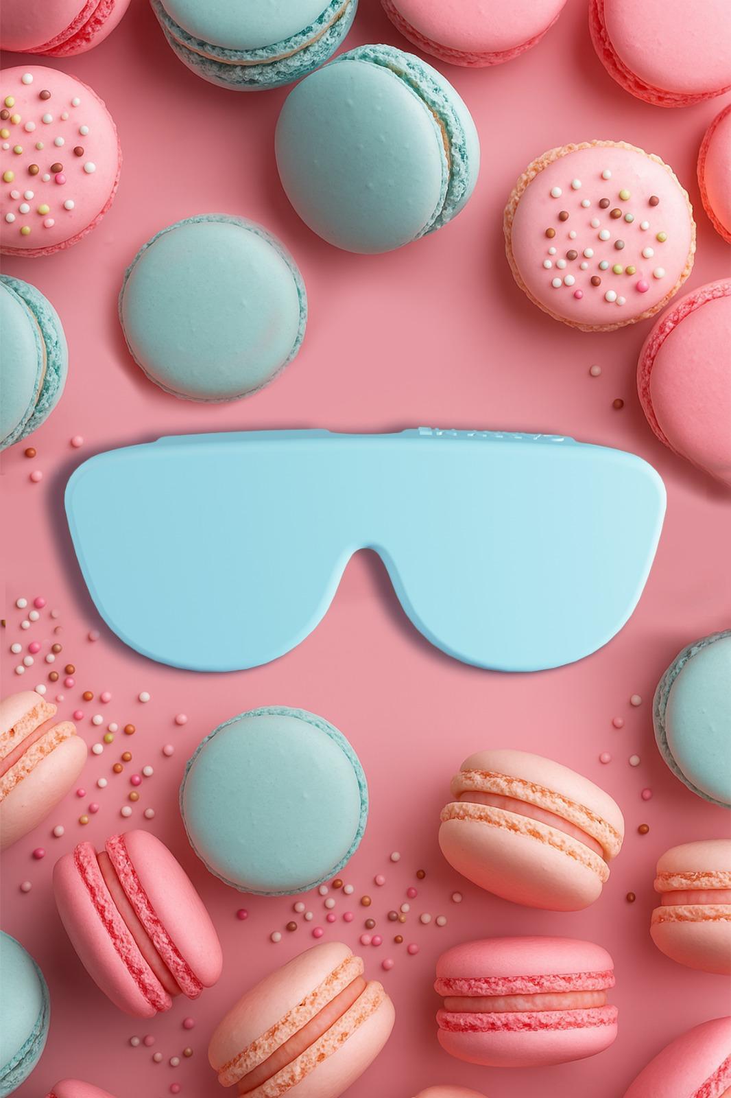 Carry Me Case Silikon Gözlük Kılıfı Mavi_CarryMeCaseMavi