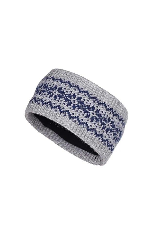 Unisex Vito Yünlü İçi Polar Astarlı Bandana Gri_FO1118_GREY