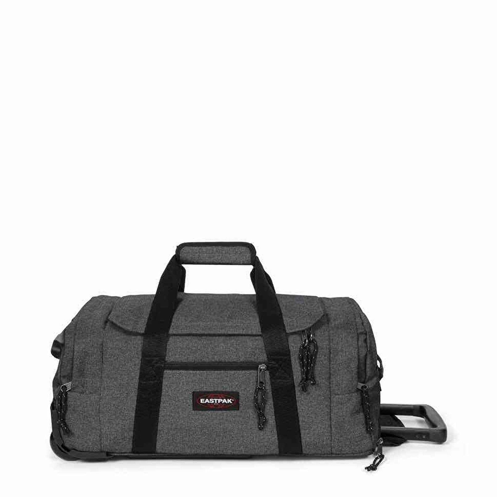Eastpak Seyahat Çantası Leatherface S + Black Denim_EK00031E77H1
