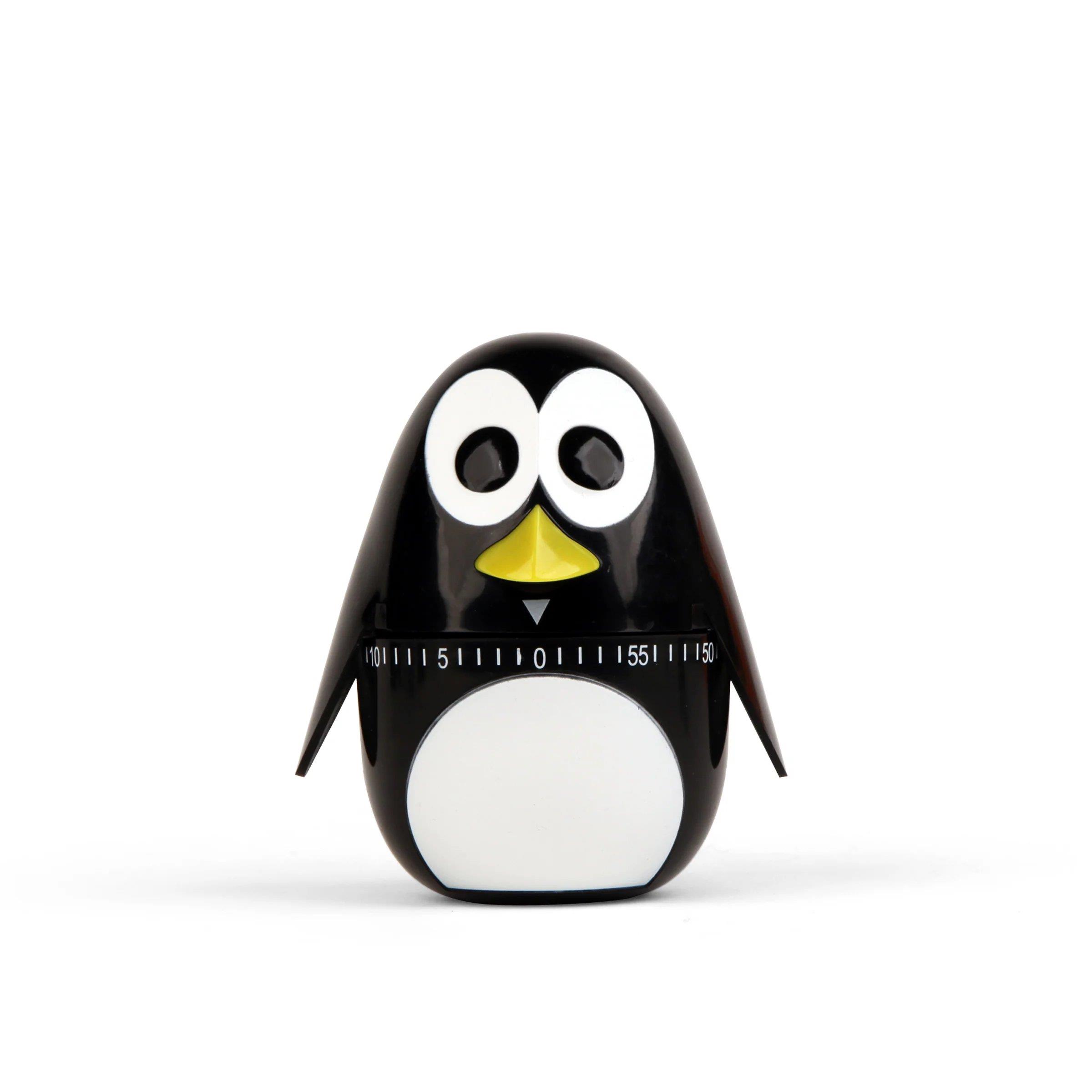 Kikkerland Penguin Kitchen Timer-Mutfak Zamanlayıcı Penguen_KT18