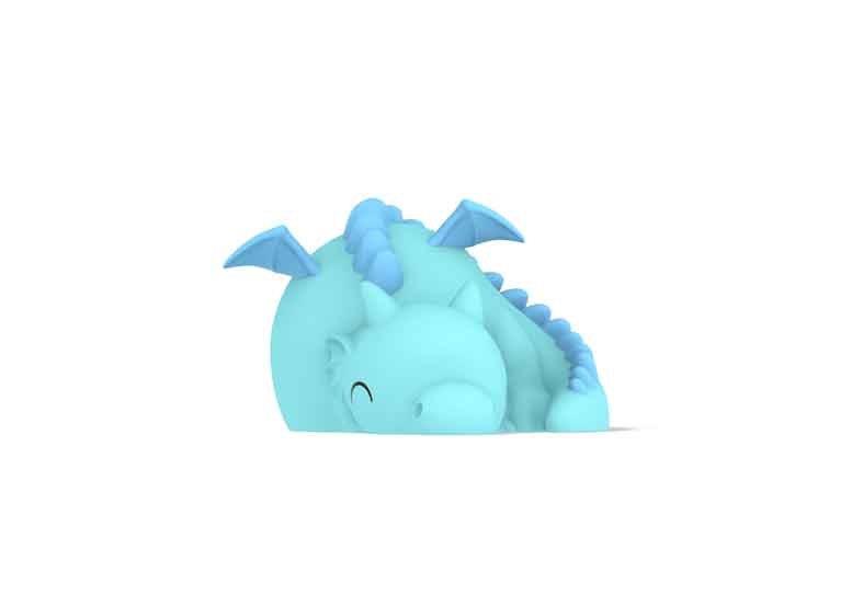 Dhink Silikon Gece Lambası Dragon Blaze Mavi_DHINK439-01