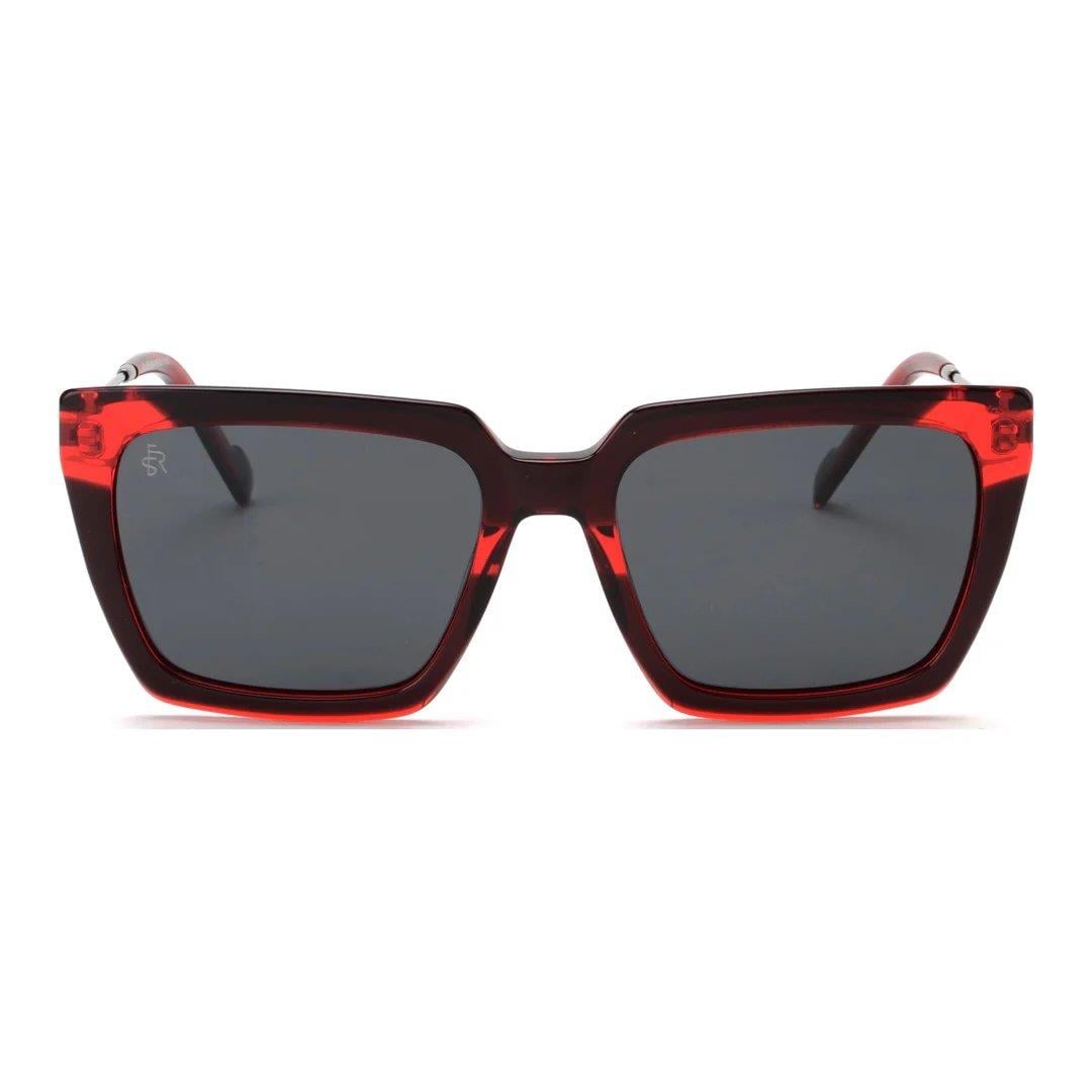 Freesbee Güneş Gözlüğü Helena Black Red_HE-BLKRED