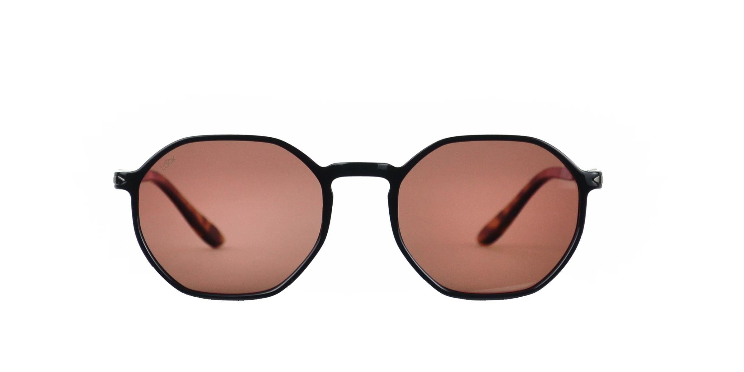 Looklight Güneş Gözlüğü Santorini  Black Amber Brown (LL522)_LL2360 / 03A / DB9