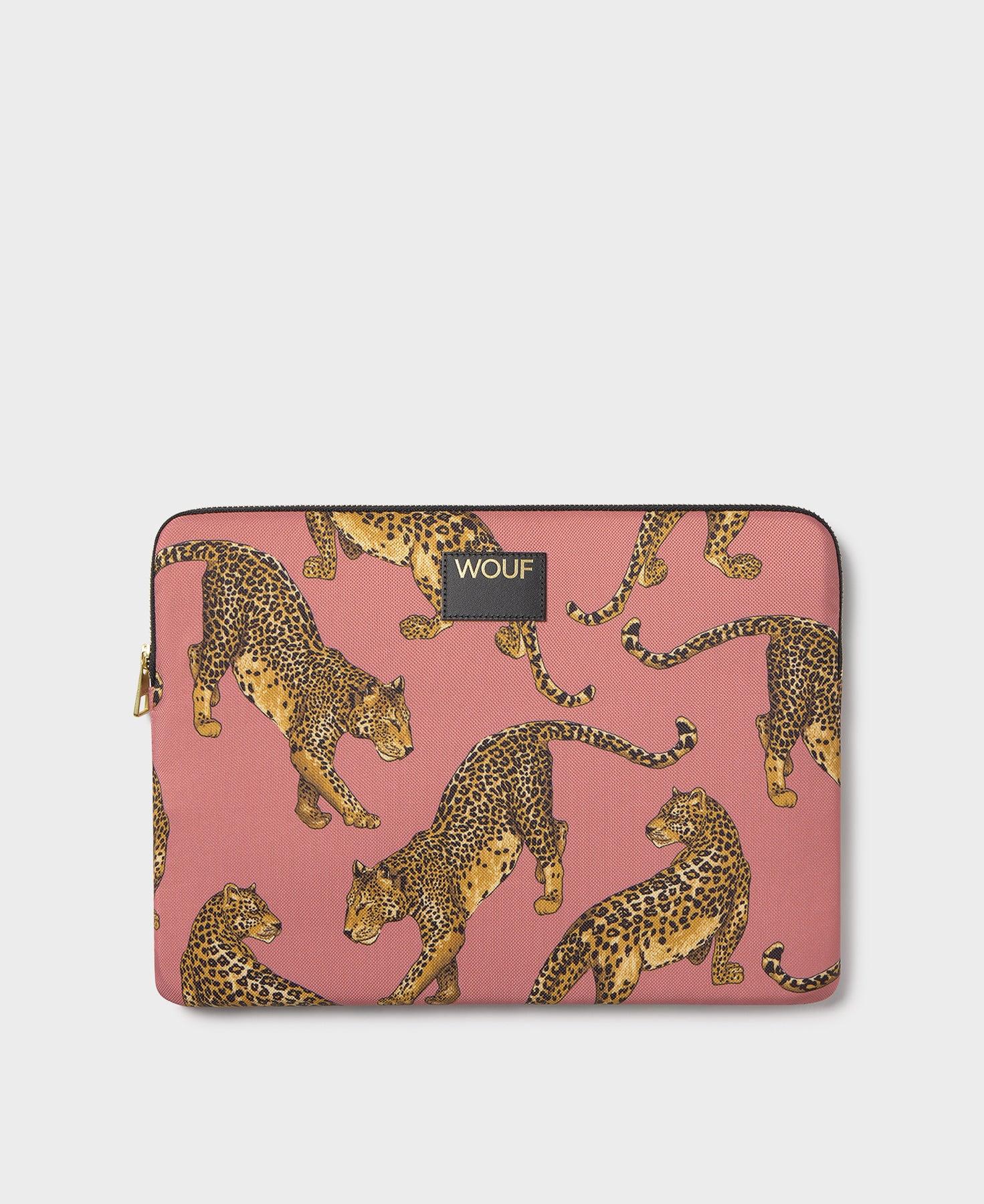 Wouf Laptop Kılıfı Daily Collection Blush Leopard 15