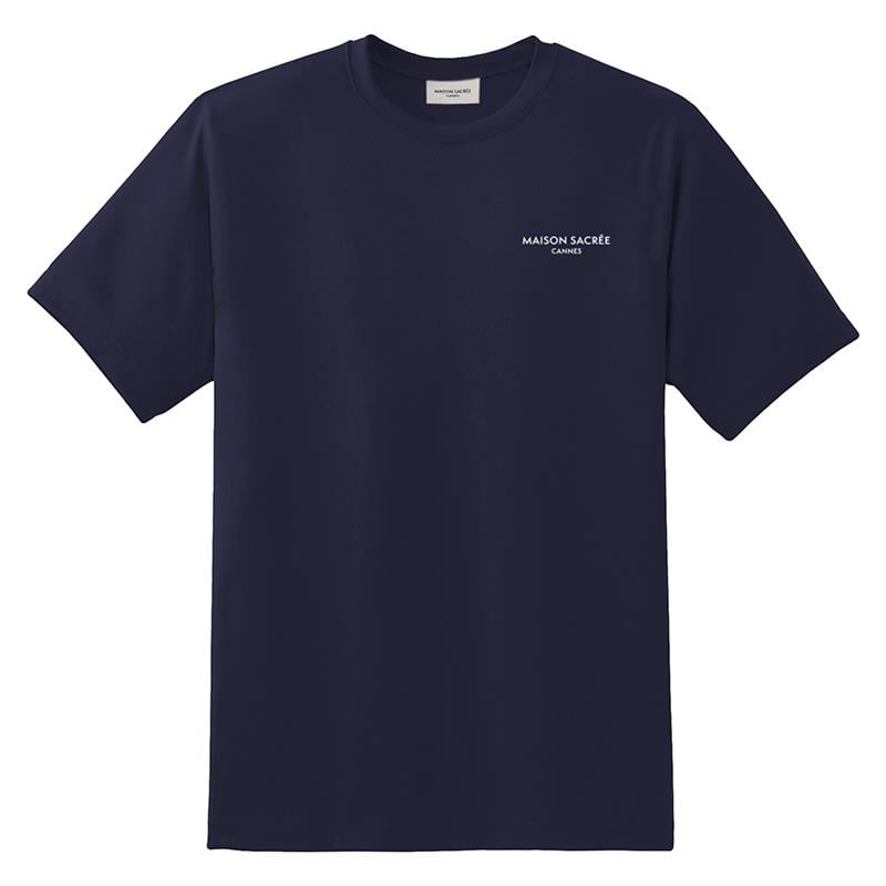 Maison Sacrée Tshirt Basic Lacivert_MSBTLL1