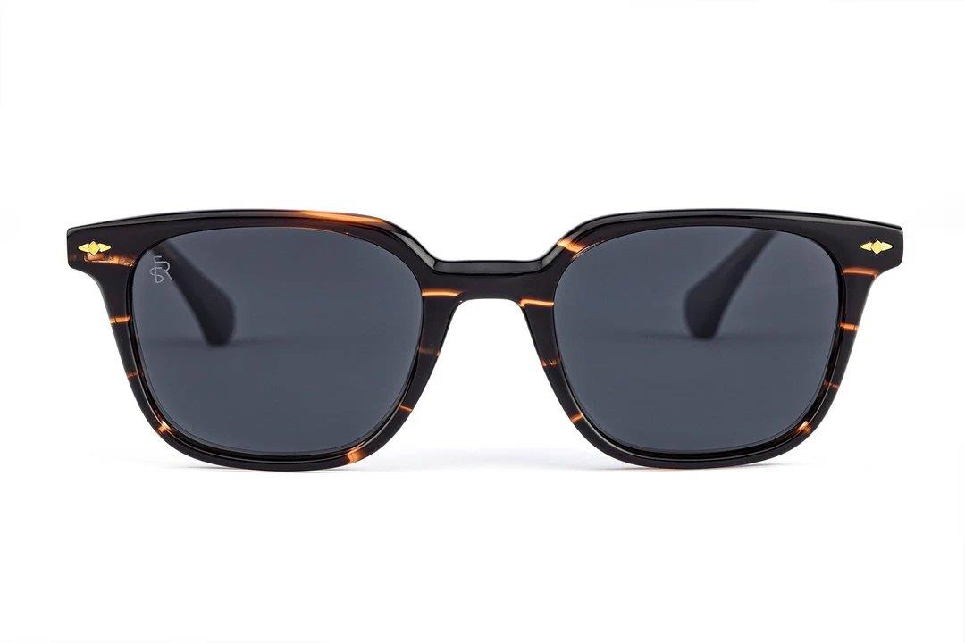 Freesbee Güneş Gözlüğü Modesto Stripe Brown_MOD-STRIPEBROWN
