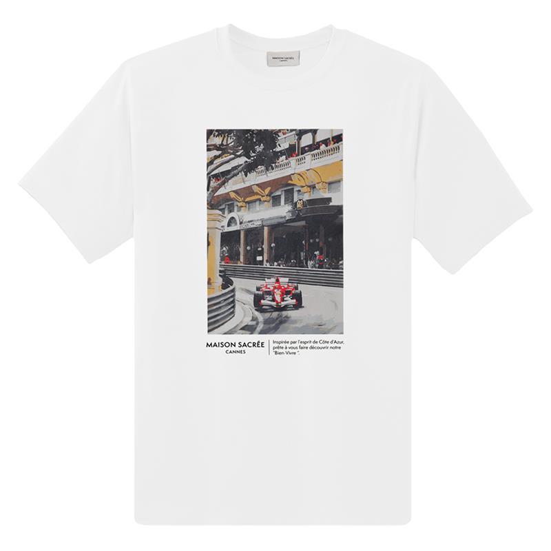 Maison Sacrée Tshirt Larvotto Bej_MSLARVBEJ