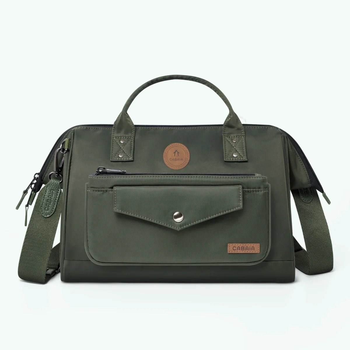 Cabaia Cross Body Bag Hobart Large Yeşil Omuz Çantası | Su İtici Günlük Çanta_CNT-CAB-CROBAG-ANDENNE-L