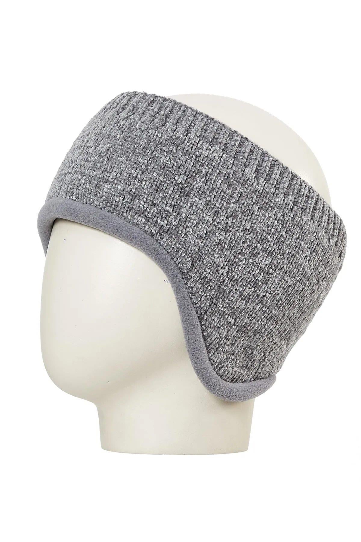 Nepal Şöni Düz Bandana Gri_FO1103_GREY
