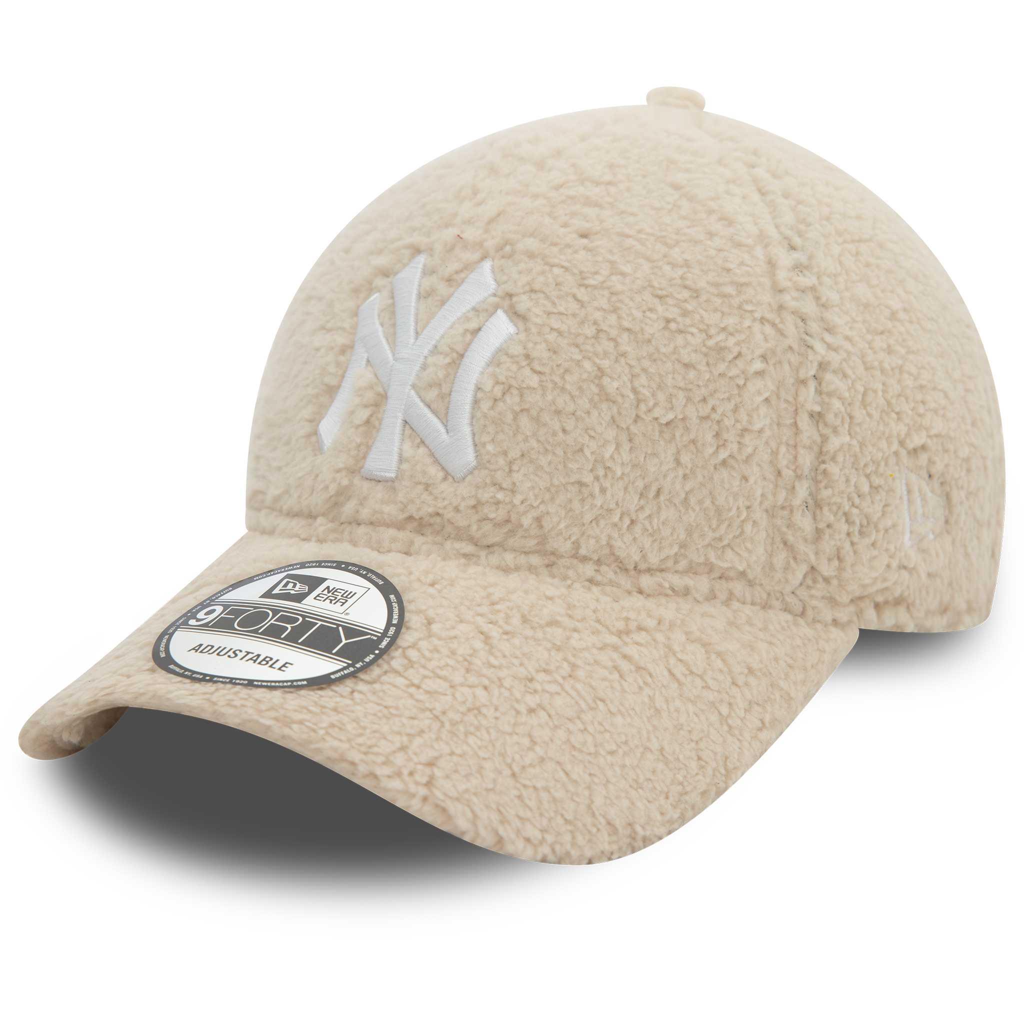 New Era Uniseks Şapka 9Forty Teddy New York Yankees Stone White_60424840