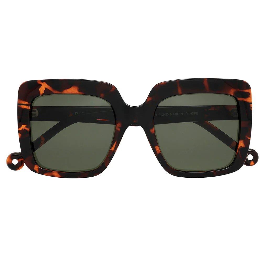 Parafina Güneş Gözlüğü Eco HDPE Oceano Tortoise Green_OCE-TRT-PGN