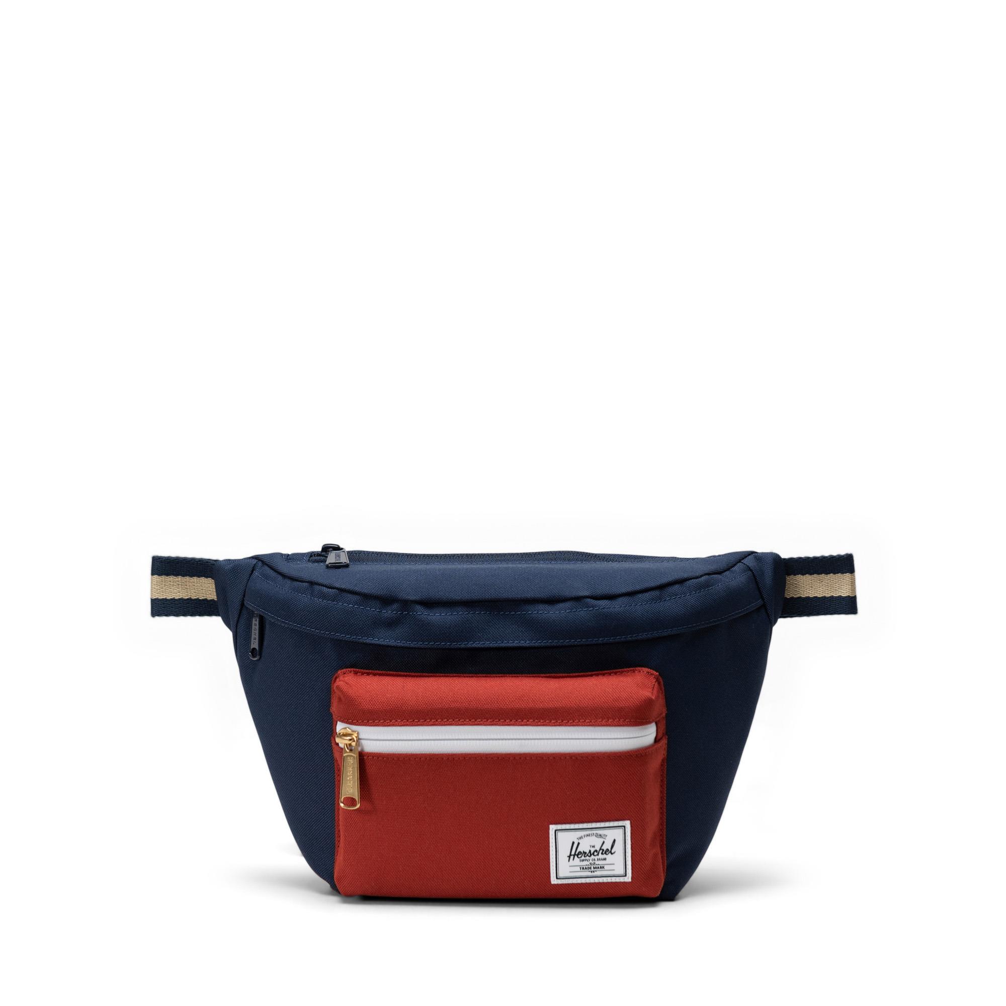 Herschel Bel Çantası Pop Quiz Hip Pack Black Iris/Red Ochre_11406-06247-OS