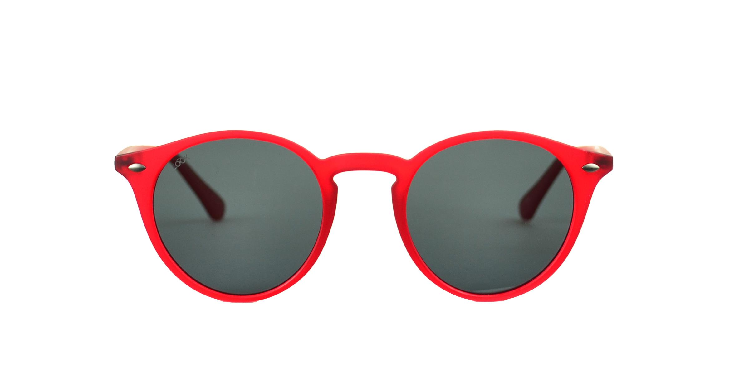 Looklight Güneş Gözlüğü Letoon Small Matte Jelly Red Smoked  (LL317)_LL2210 / 15M / S10