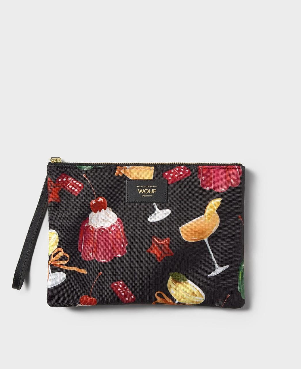 Wouf Clutch, El Çantası XLarge Pouch Daily Cheers_MXA250007