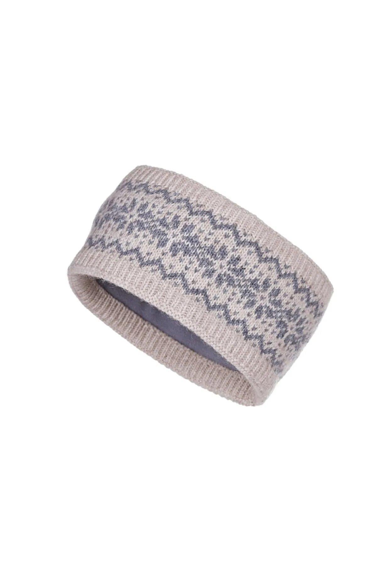Unisex Vito Yünlü İçi Polar Astarlı Bandana Bej_FO1118_BIEGE