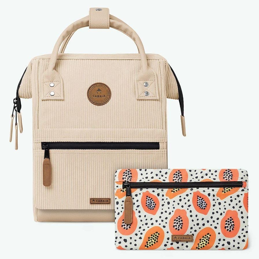 Cabaia Sırt Çantası Adventurer Small Houston Cream_CSMALLHOUS