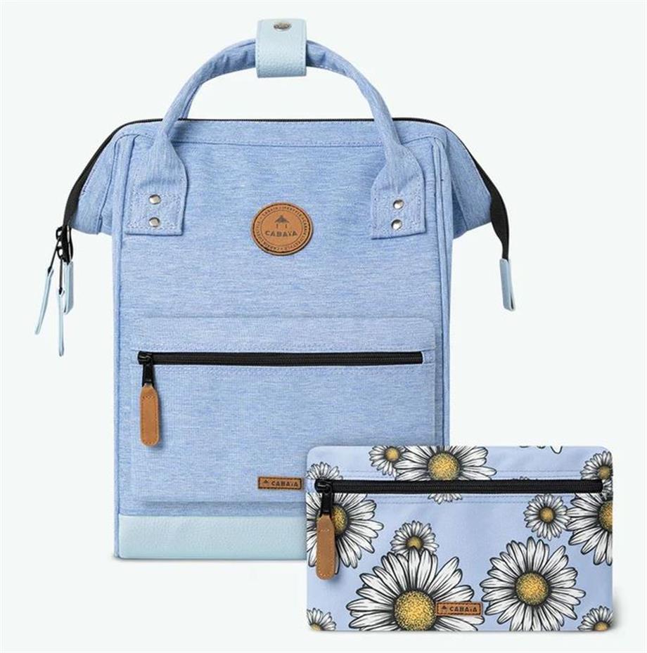 Cabaia Sırt Çantası Adventurer Small Ajaccio Light Blue Melanged_CDJKUY16