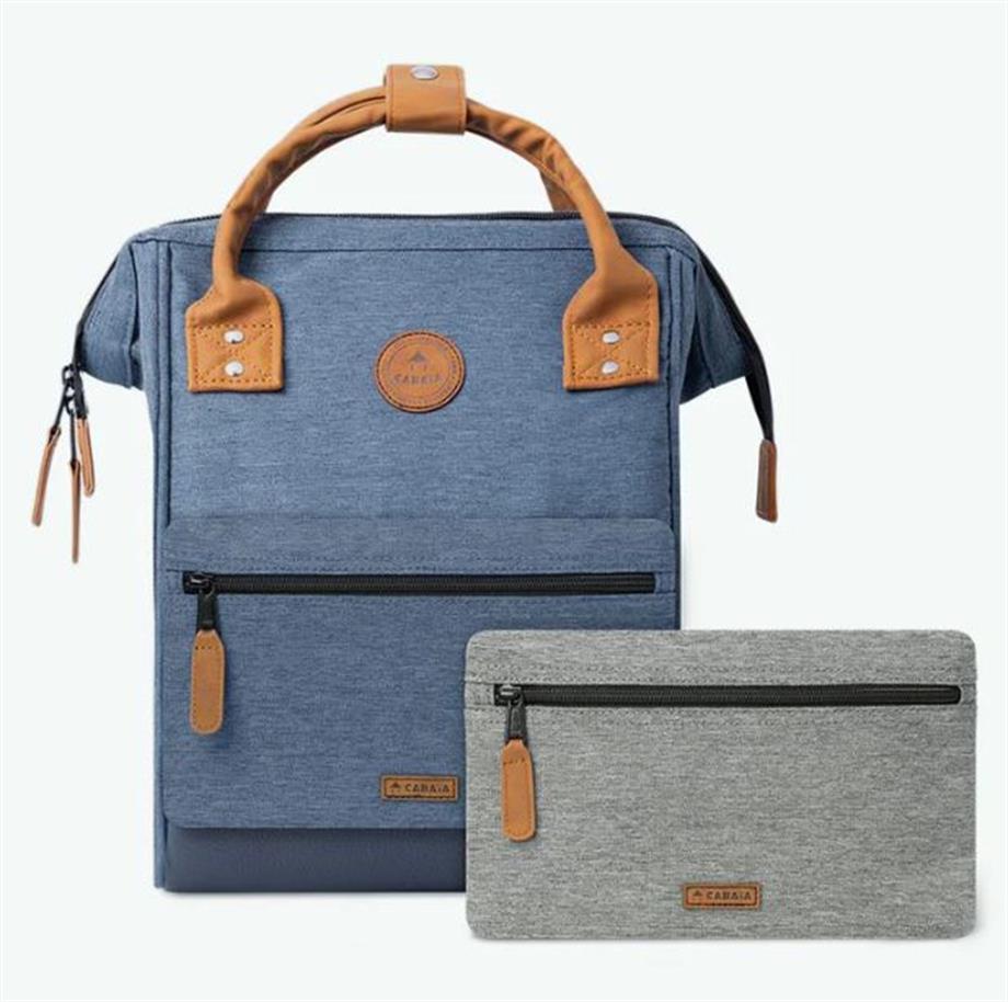 Cabaia Sırt Çantası Adventurer Small Paris Blue Melanged_DKMRUWZ3