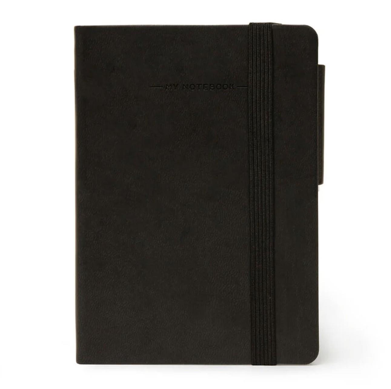 Legami Defter My Notebook Small Çizgili Siyah_MYNOT0001
