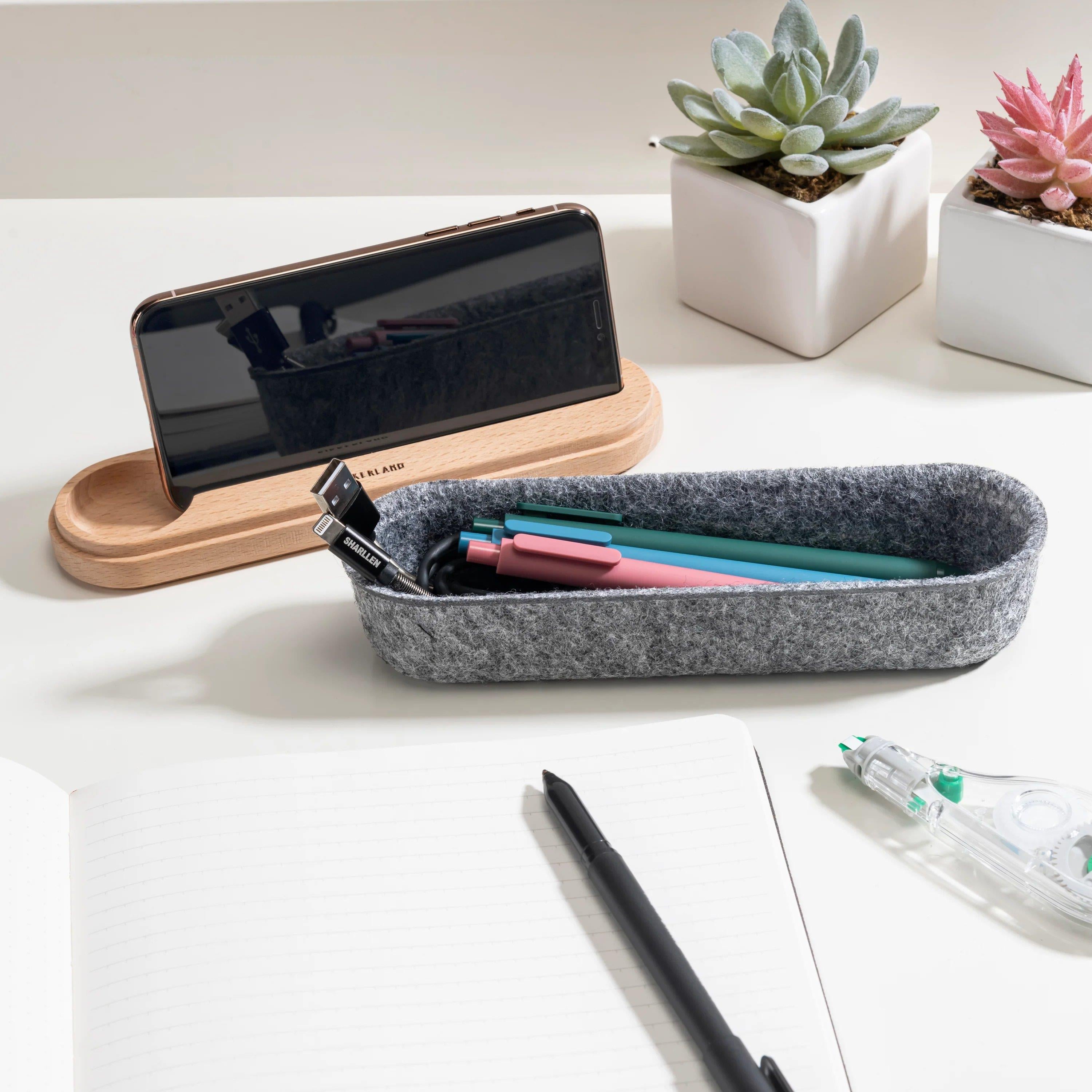 Kikkerland Felt Pencil Case-Keçe Kalem Kutusu_OR118