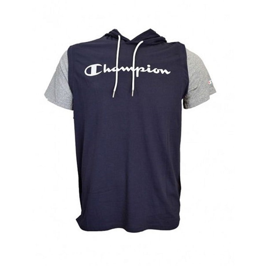 Champion Kapüşonlu Tshirt Lacivert_214147-S20-BS501