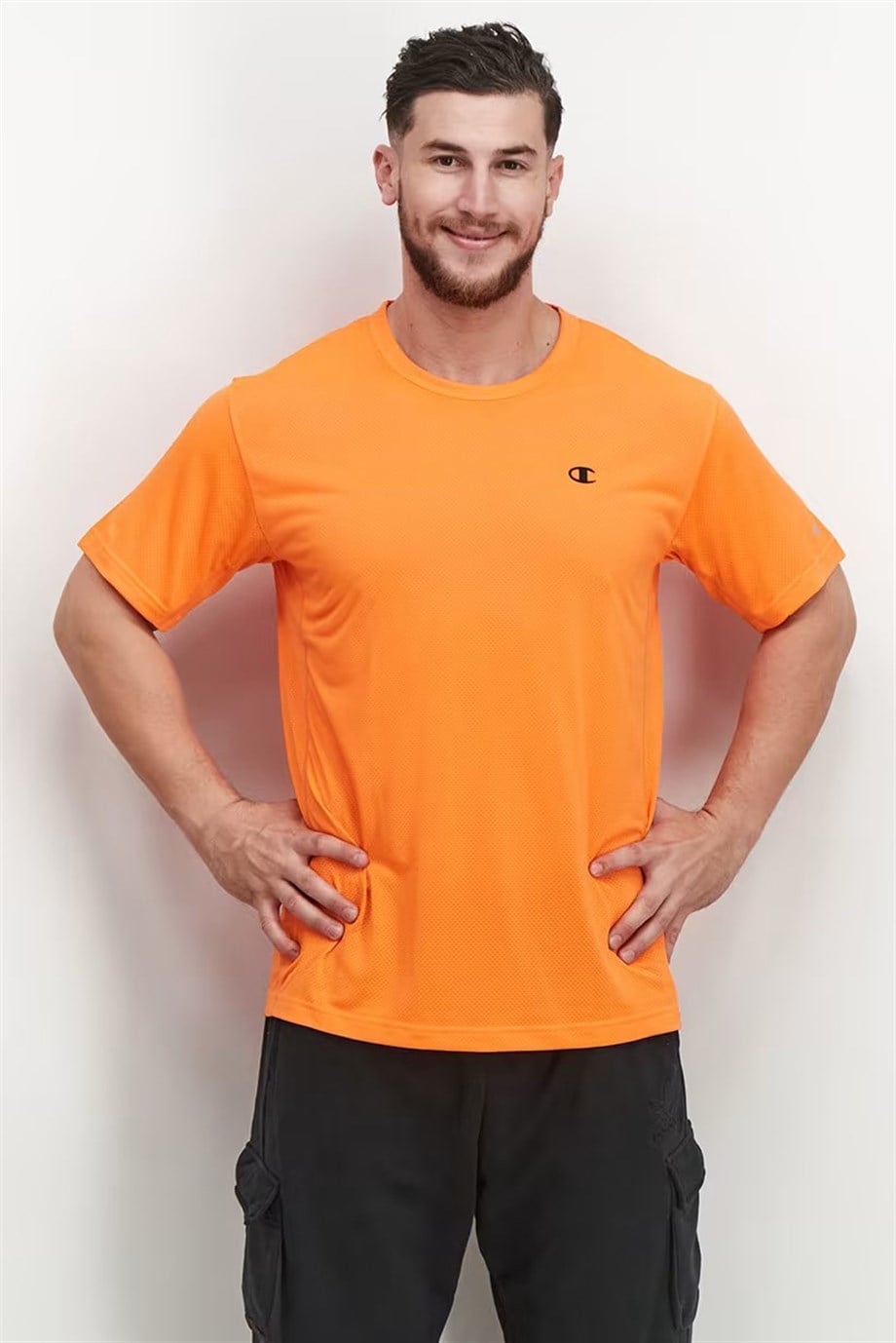 Champion Tshirt Athletic Fit Turuncu_214165-S21-OF004