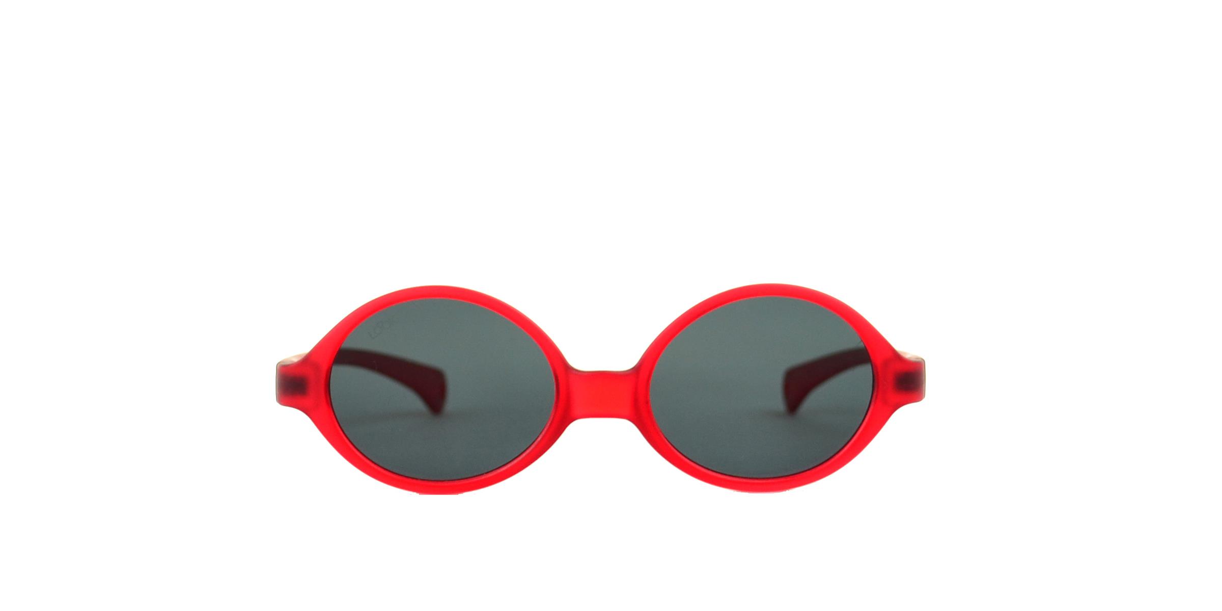 Looklight Çocuk Güneş Gözlüğü Boo Matte Jelly Red 0-2 Yaş (LL384)_LL1611 / 15M / S10
