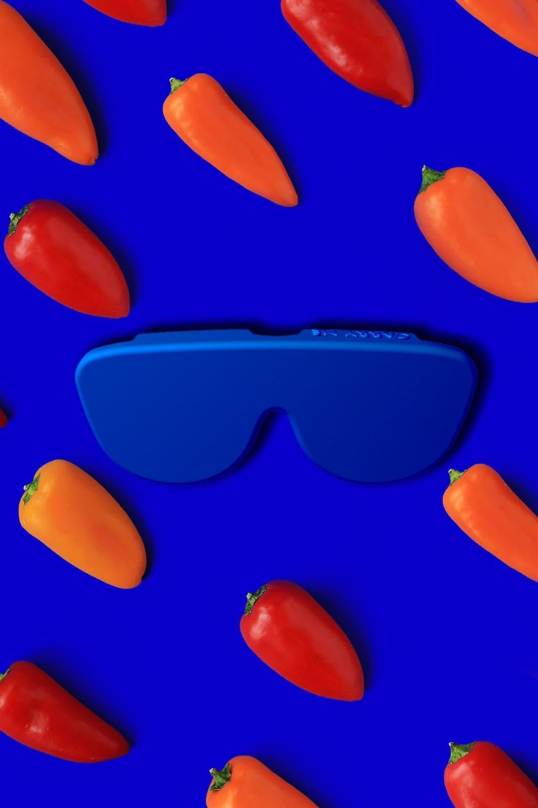 Carry Me Case Silikon Gözlük Kılıfı - Lacivert_CarryMeCaseLacivert