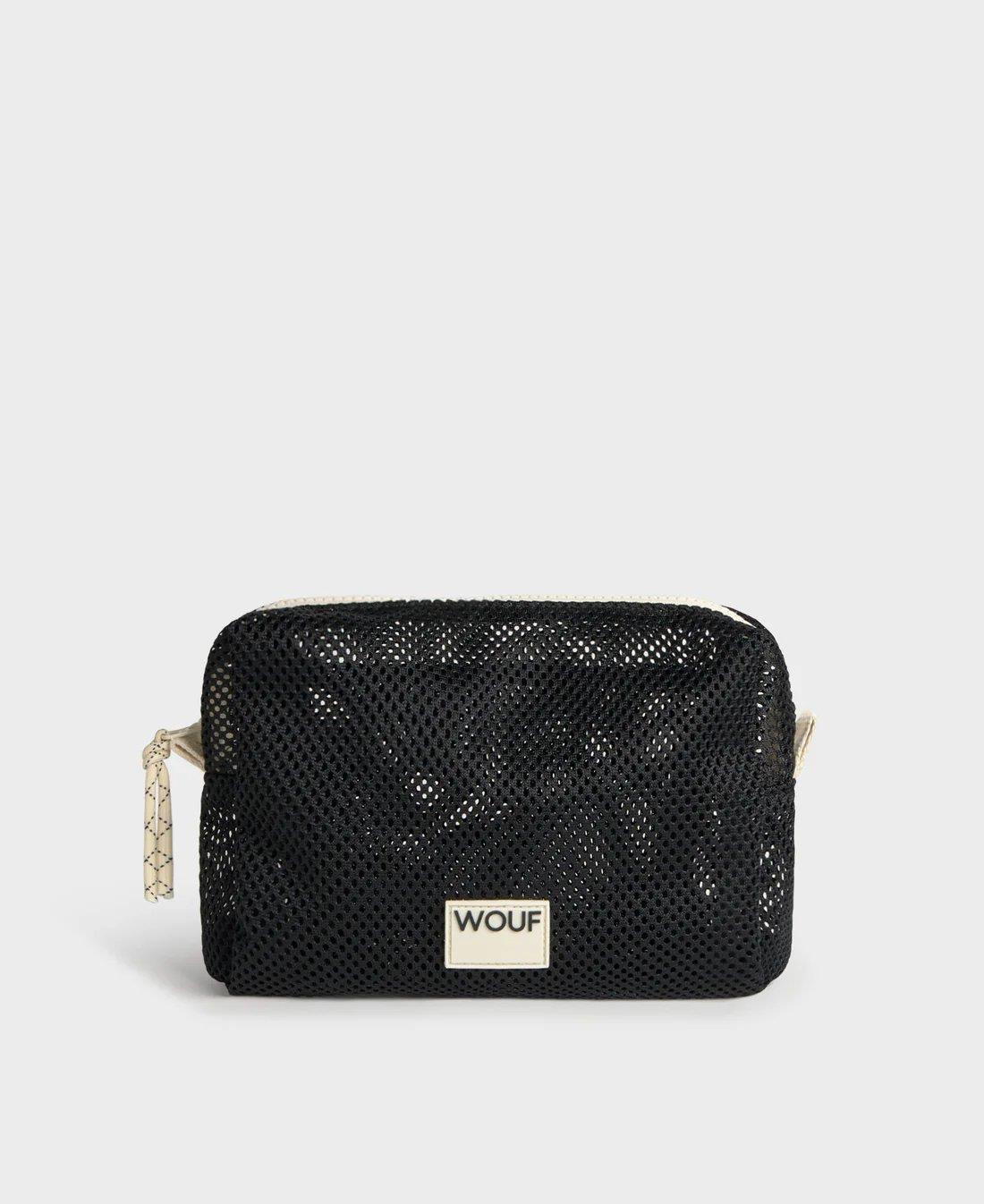 Wouf Makyaj Çantası Toiletry Bag Mesh Collection Onyx_MBTO250012