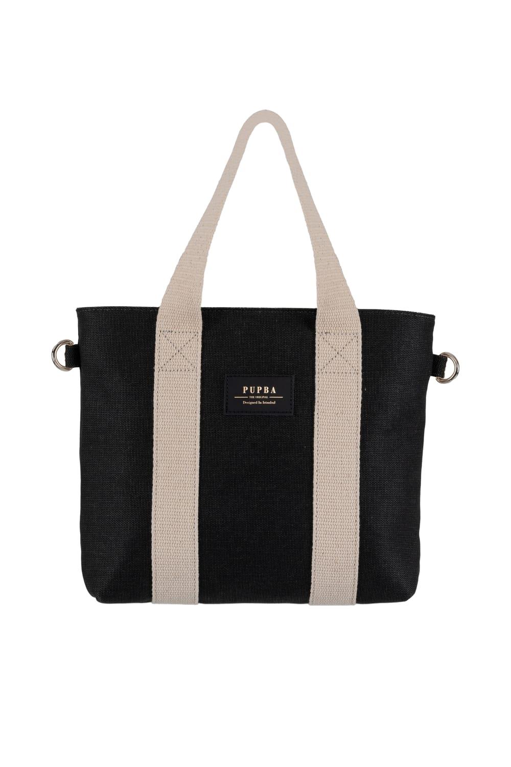 Pupba Omuz Çantası Yaga Tote Bag Siyah_PUPTOTESİYAH