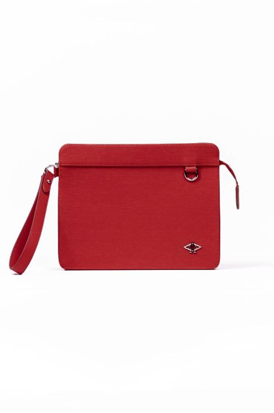 Dellel El Çantası All 2 Clutch Kırmızı_DLELC004